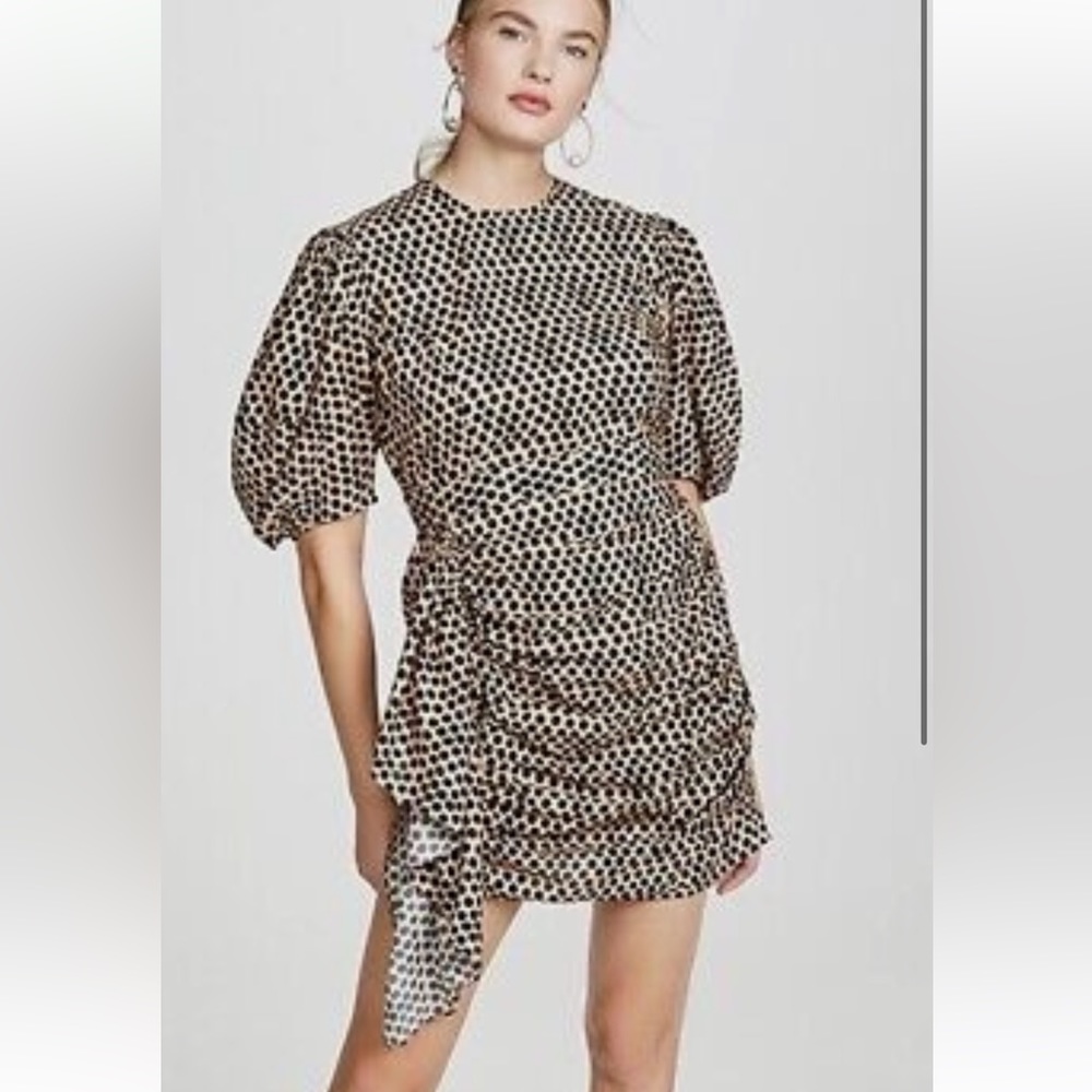 Rhode resort Pia dress in polka dot size Small